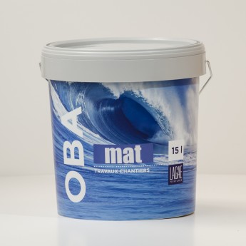 Peinture acrylique blanc mat 15kg